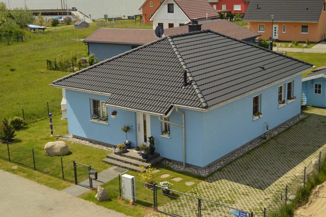 Fh Das Blaue Haus Am Peenestrom Peenemunde Exterior photo